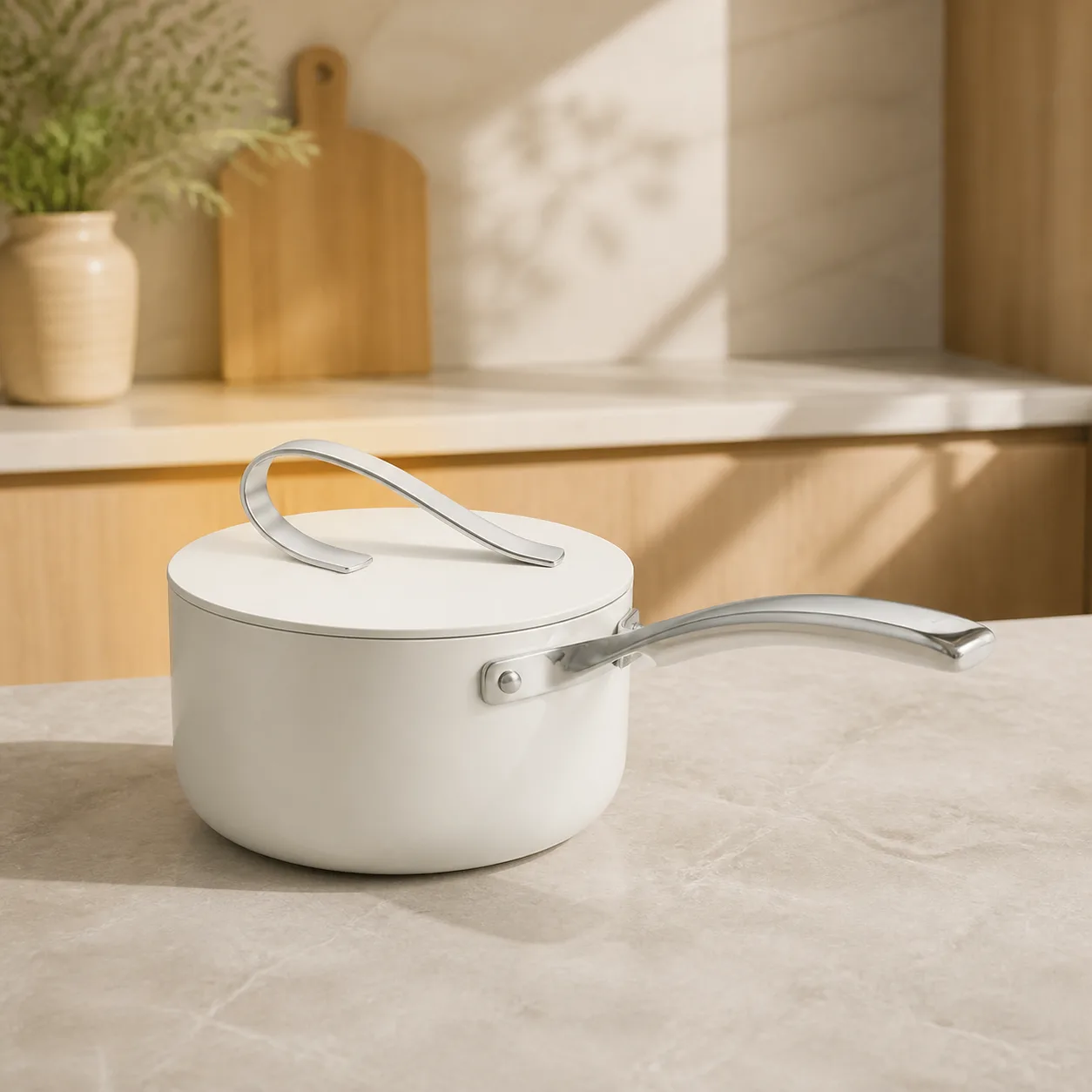 Ribbon Ceramic Saucepan
