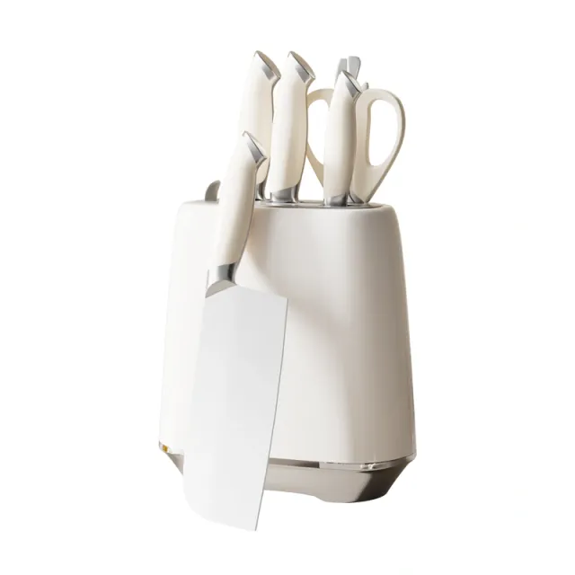VELOSAN Pebble Series Knife Set, White