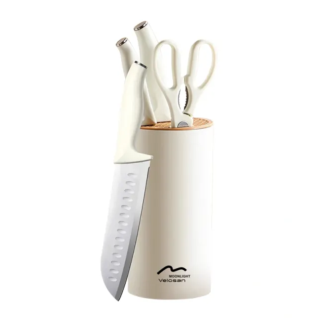 VELOSAN Moonlight Series Knife Set, White