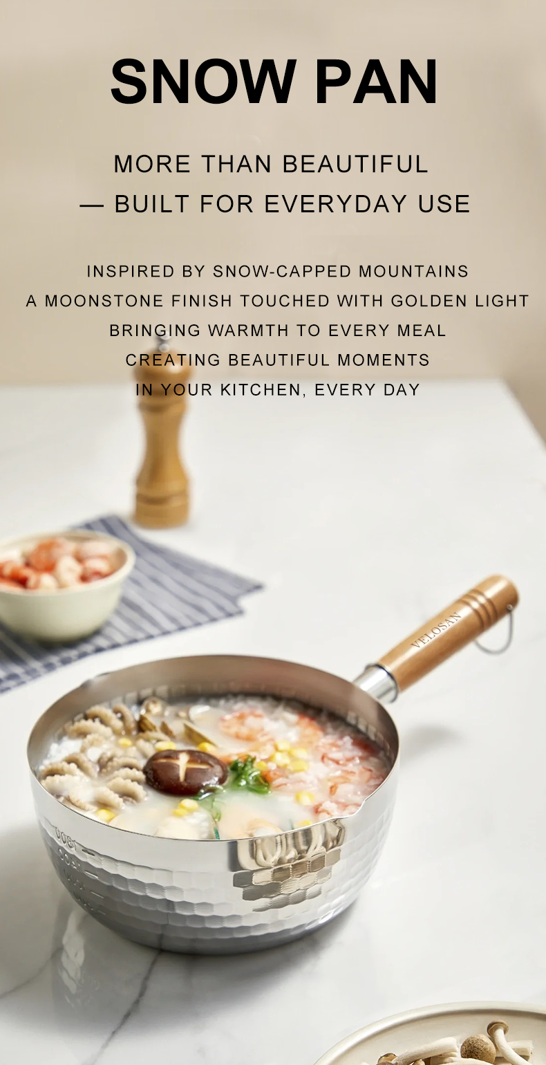 VELOSAN 18 cm Stainless-Steel Saucepan