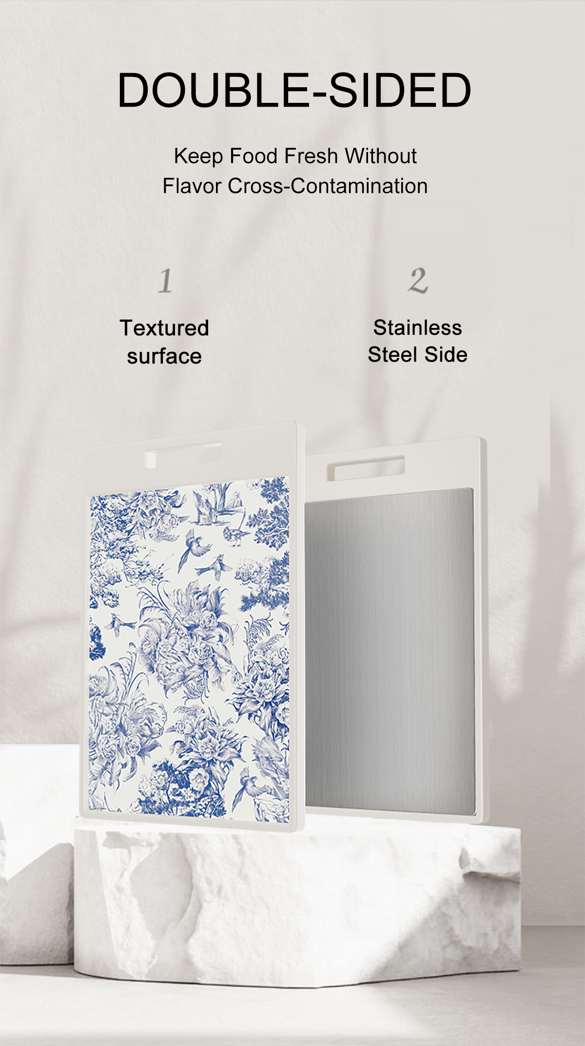 VELOSAN Chopping Board, 44.5 × 31 cm