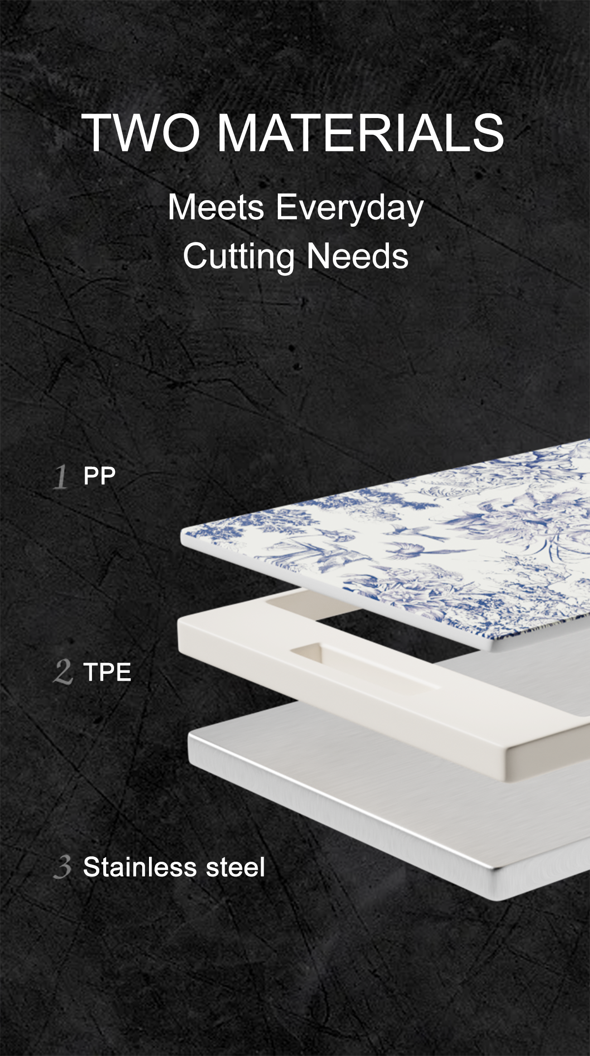 VELOSAN Chopping Board, 44.5 × 31 cm