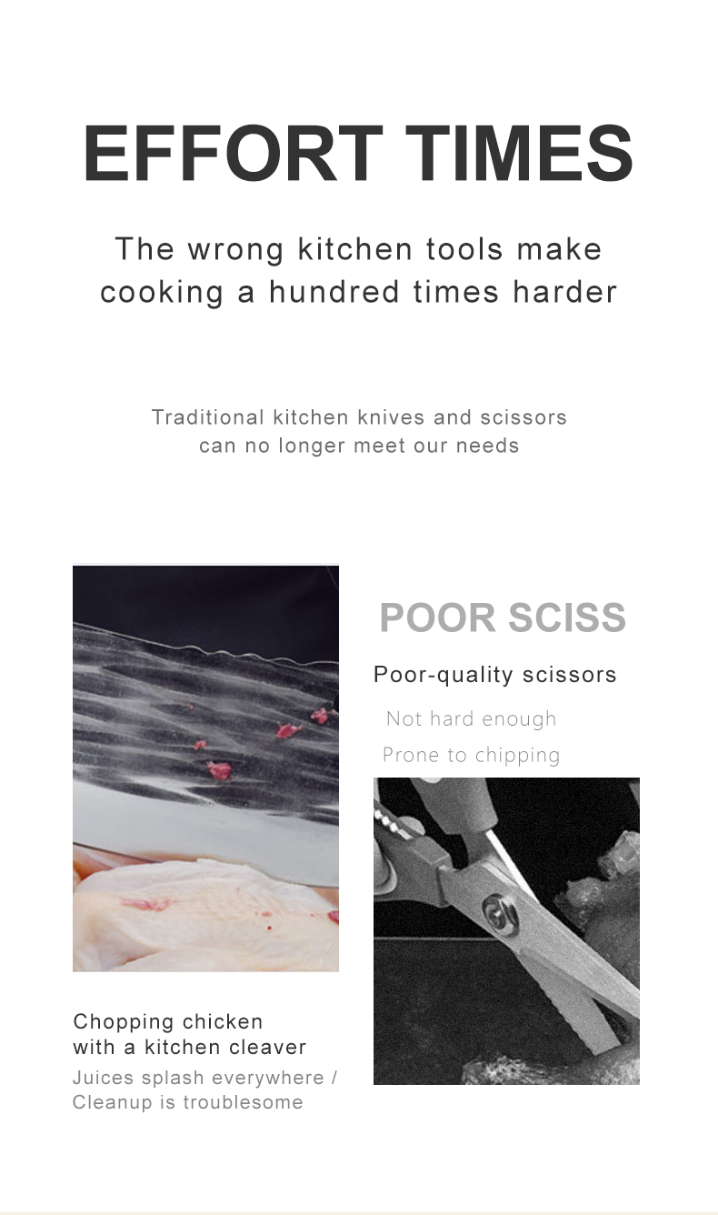 VELOSAN Multifunction Kitchen Scissors