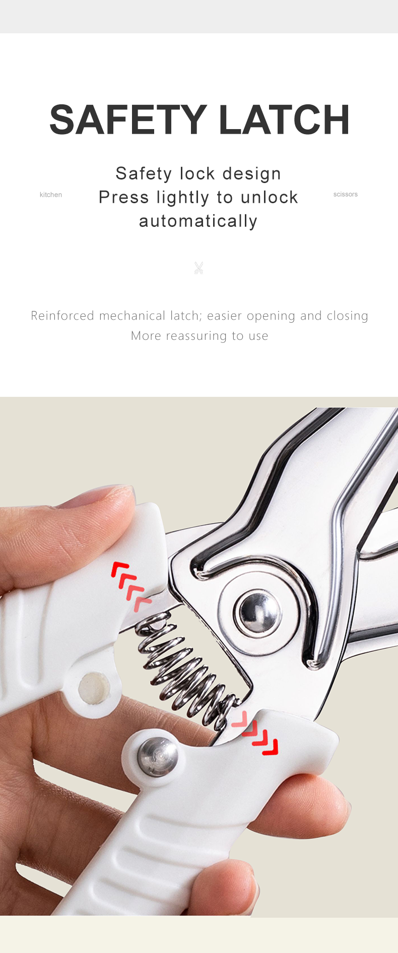 VELOSAN Multifunction Kitchen Scissors