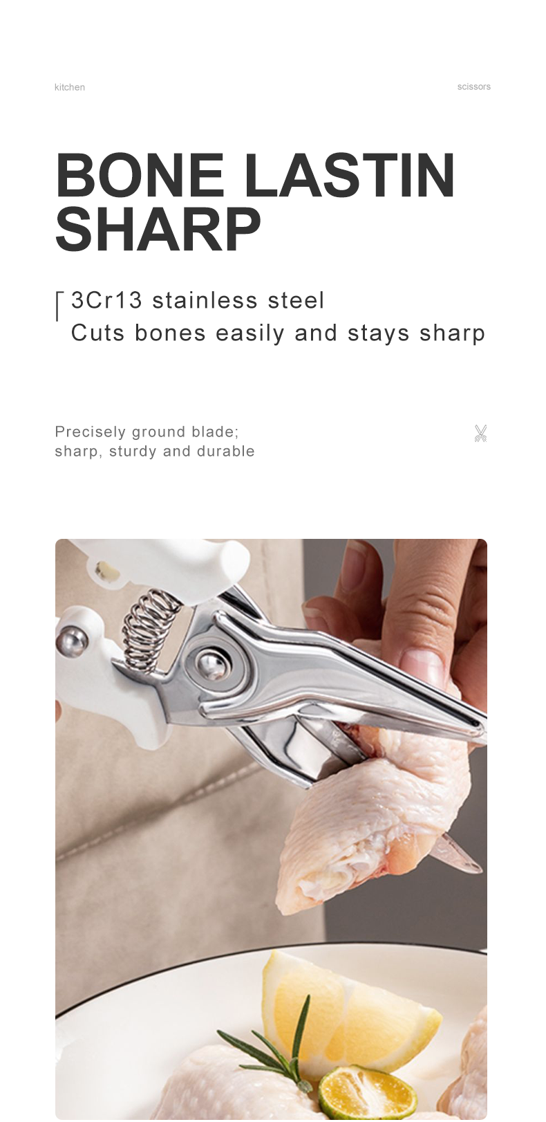VELOSAN Multifunction Kitchen Scissors