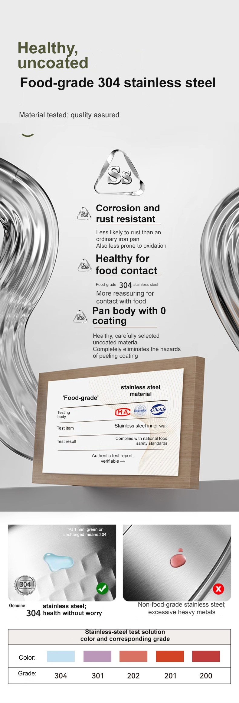 VELOSAN 20 cm Stainless-Steel Saucepan with Steamer
